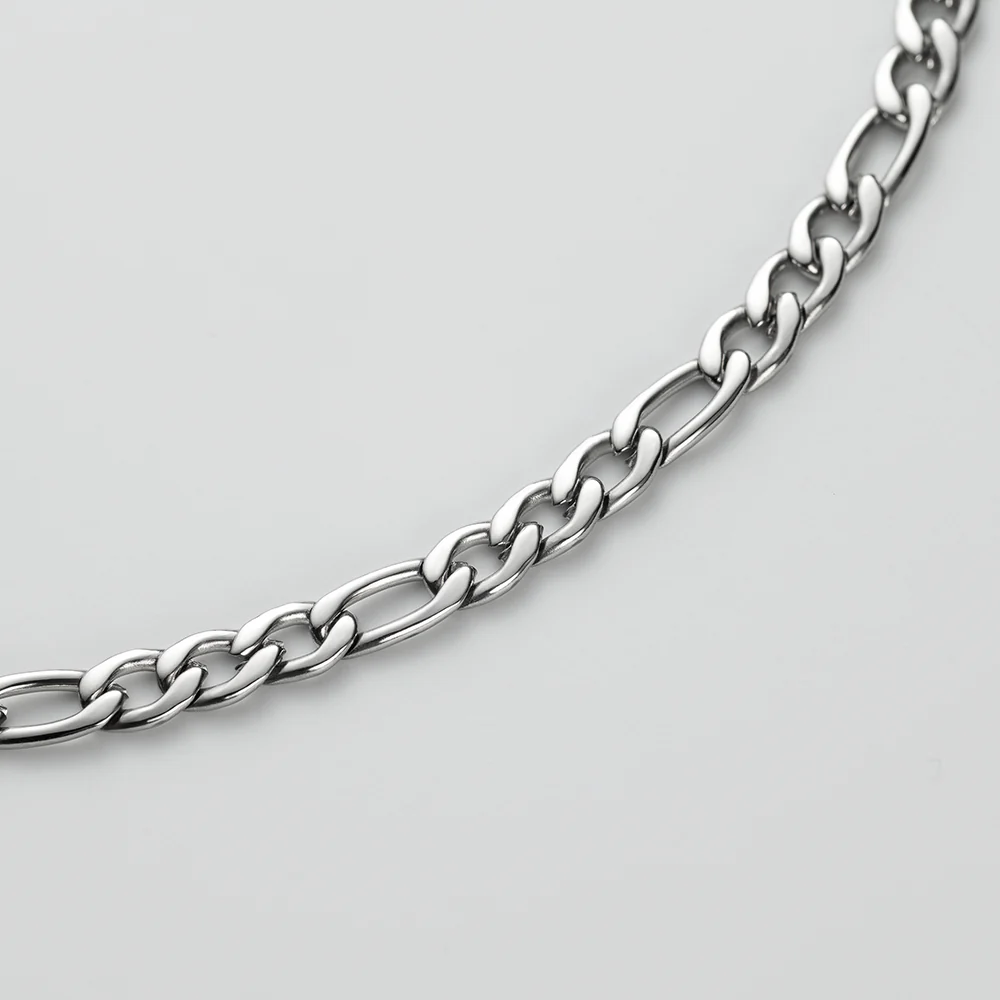 Men's Cuban Necklace Silver