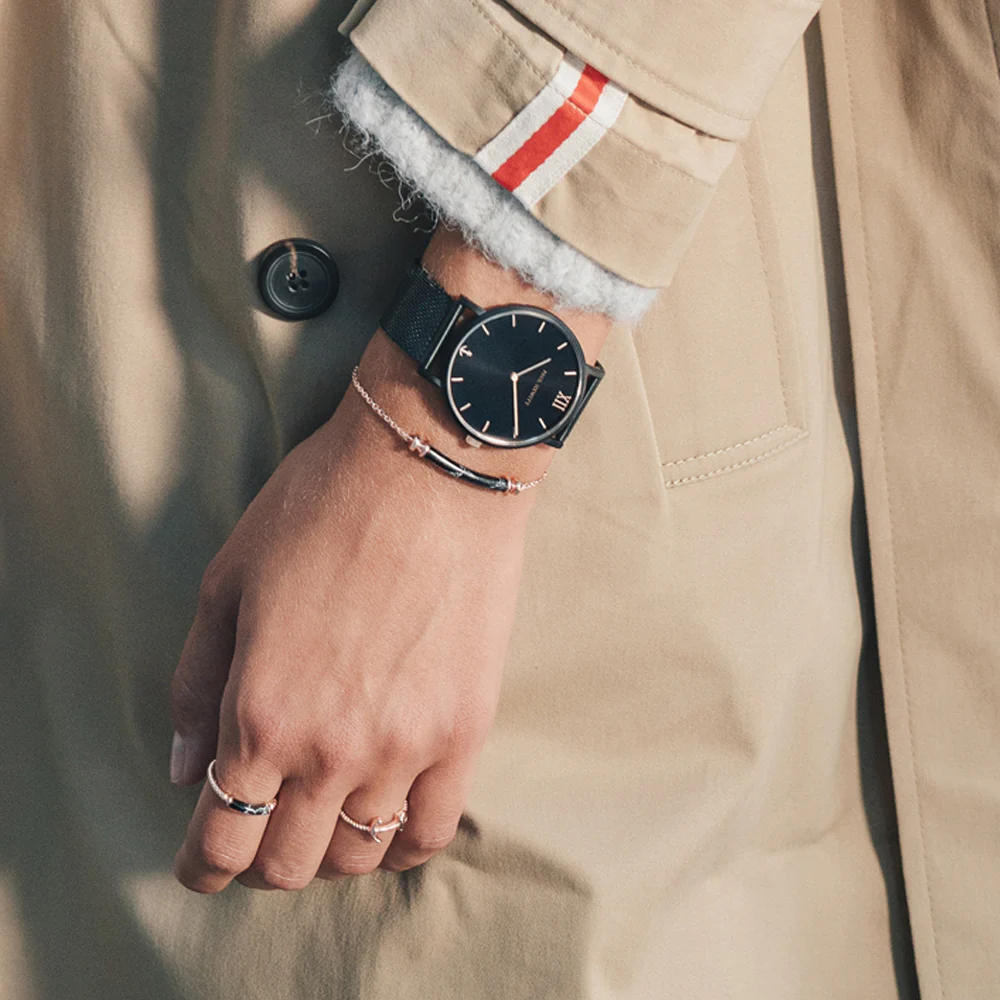 Bracelet Starboard Rose Gold Black Marble