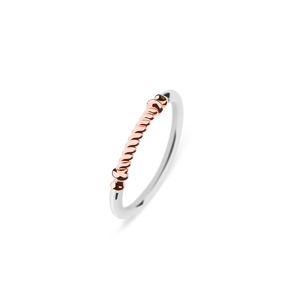 Ring Portside rose gold silver