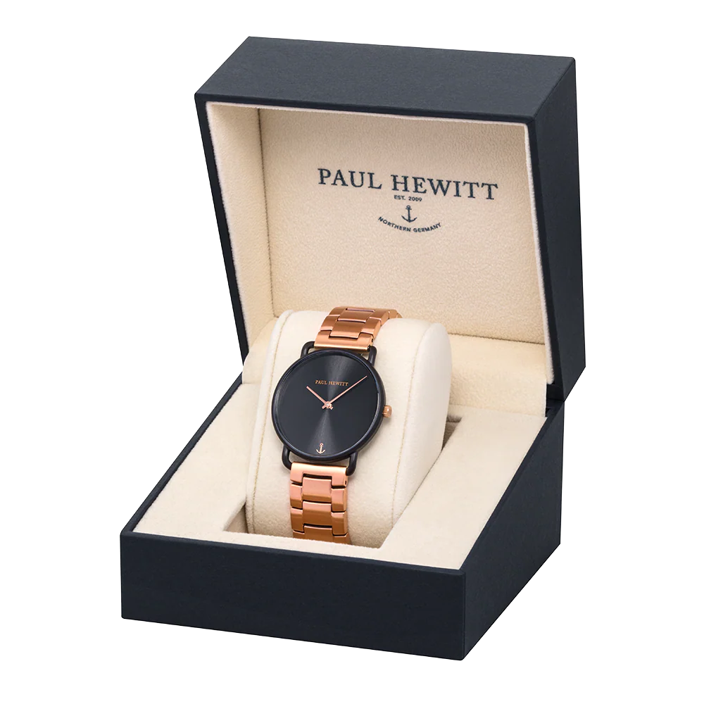 Watch Miss Ocean Black Sunray Black Metal