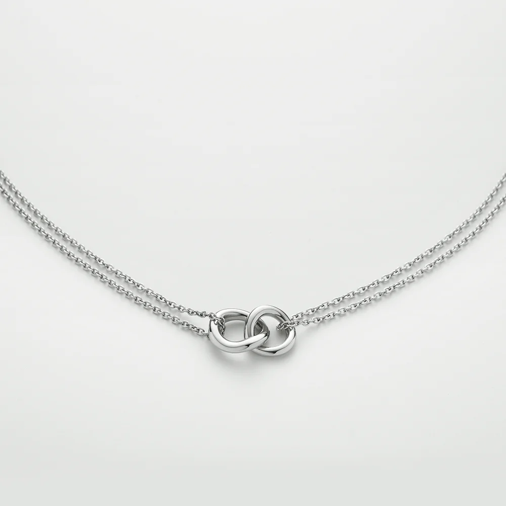 Waves Necklace Silver