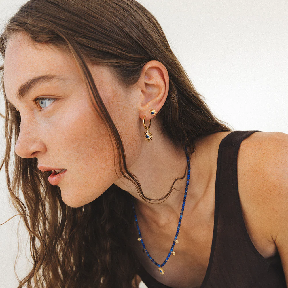 Aurora Hoops Earring Gold