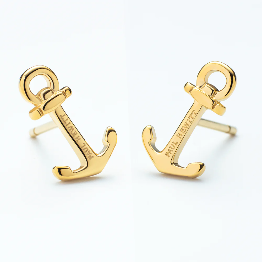 The Anchor Earring Gold