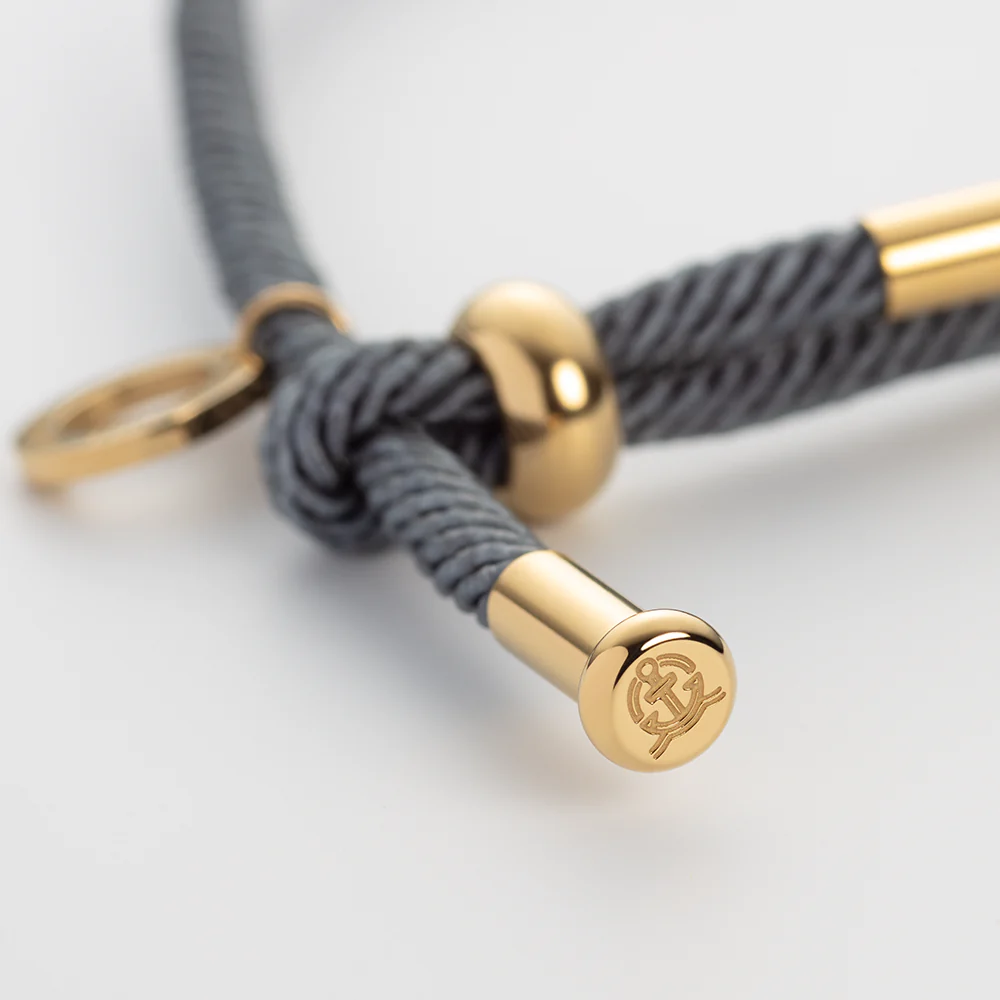 Vitamin Sea Bracelet Gold Grey