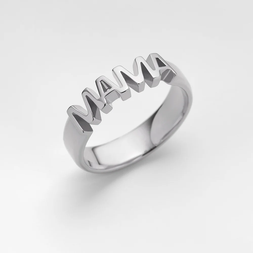 Mama Ring Silver