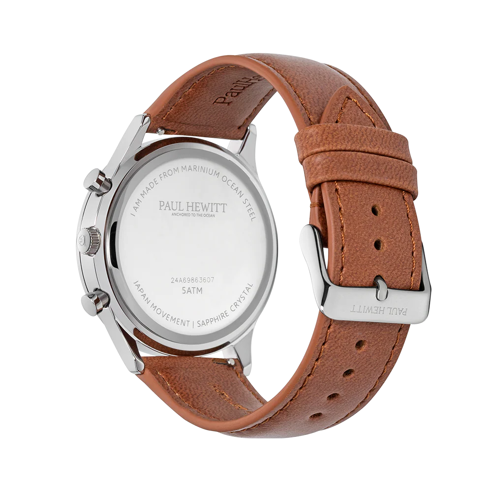 Chrono Quartz Leather brown