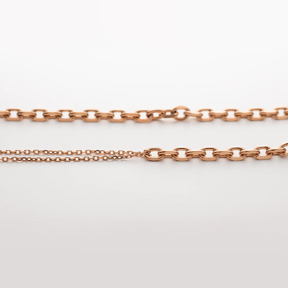 Treasures of the Sea Duo Necklace Rose Gold