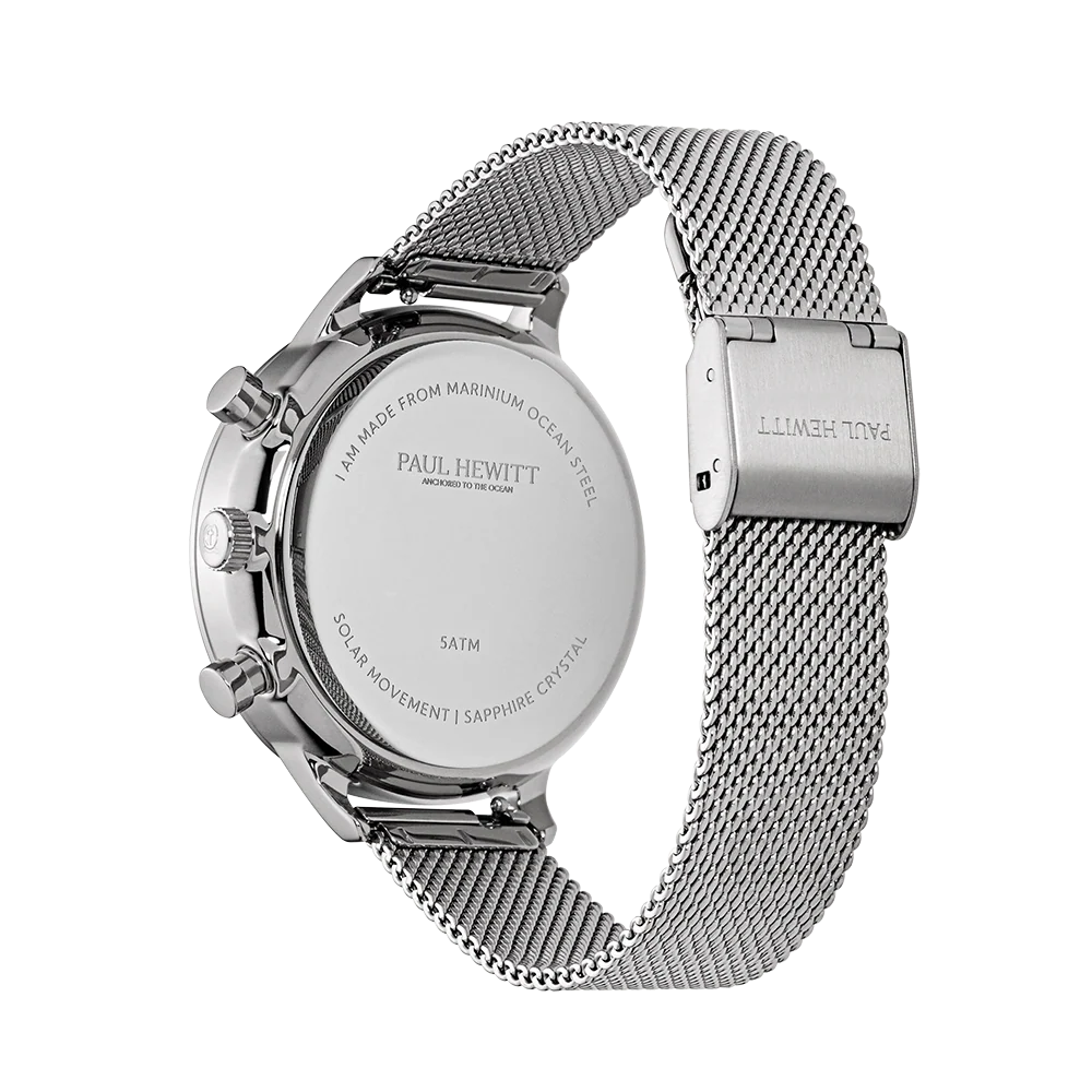 Oceanpulse watch silver white