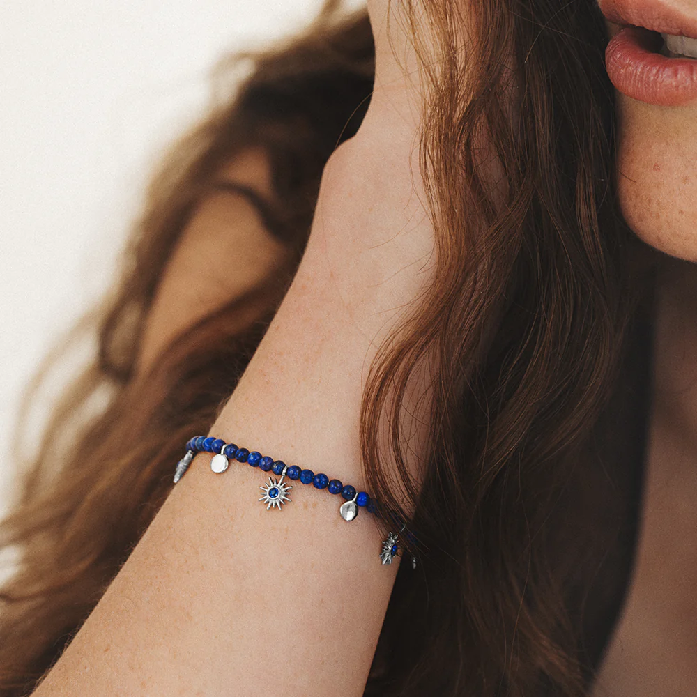 Aurora Azure Bracelet Silver