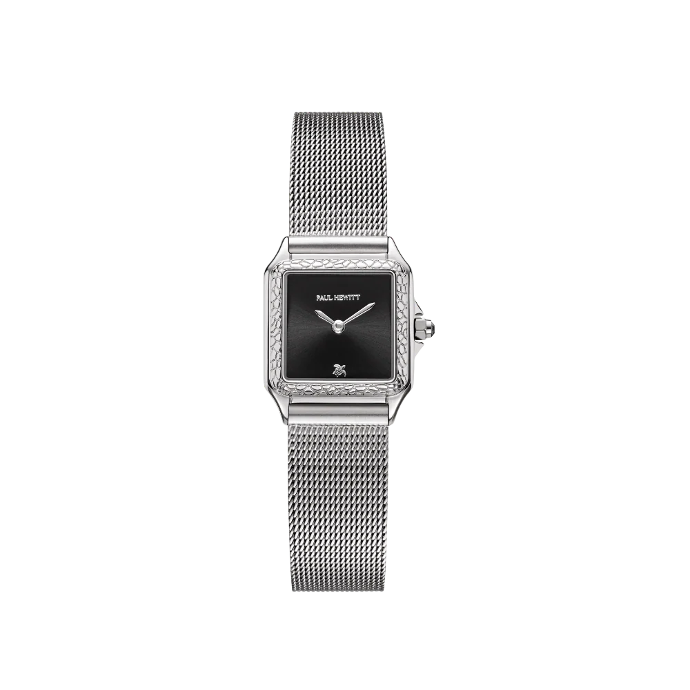 Petite Tortue black & silver