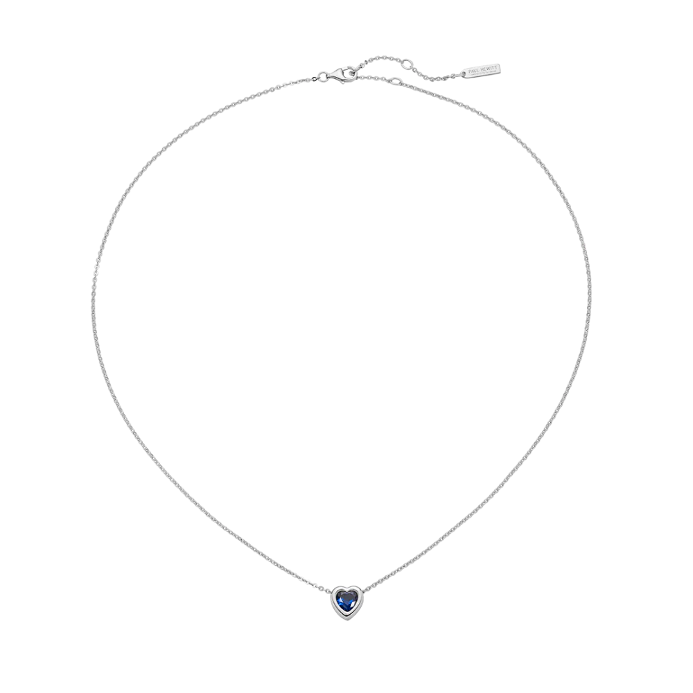 Heart of the Sea Mono Necklace Silver