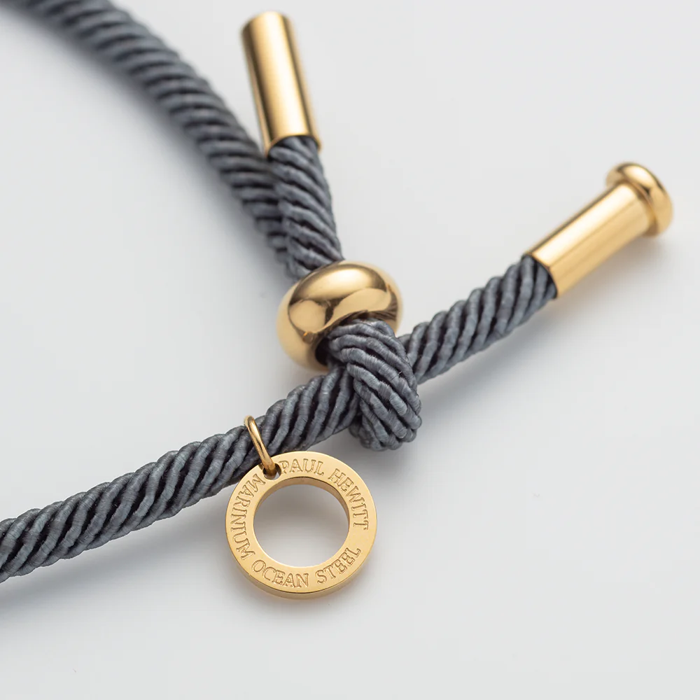 Vitamin Sea Bracelet Gold Grey