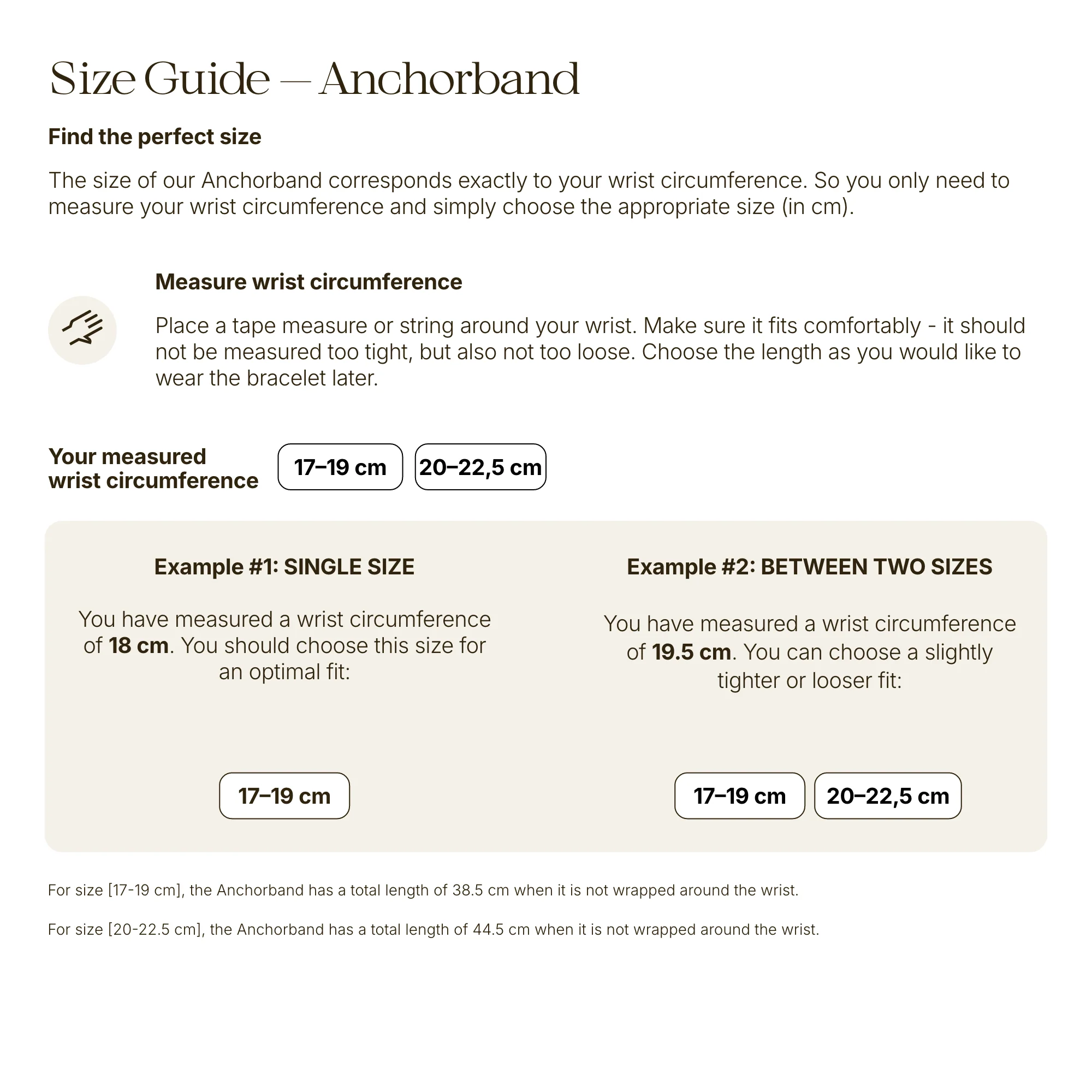 Men's The Anchorband hazelnut