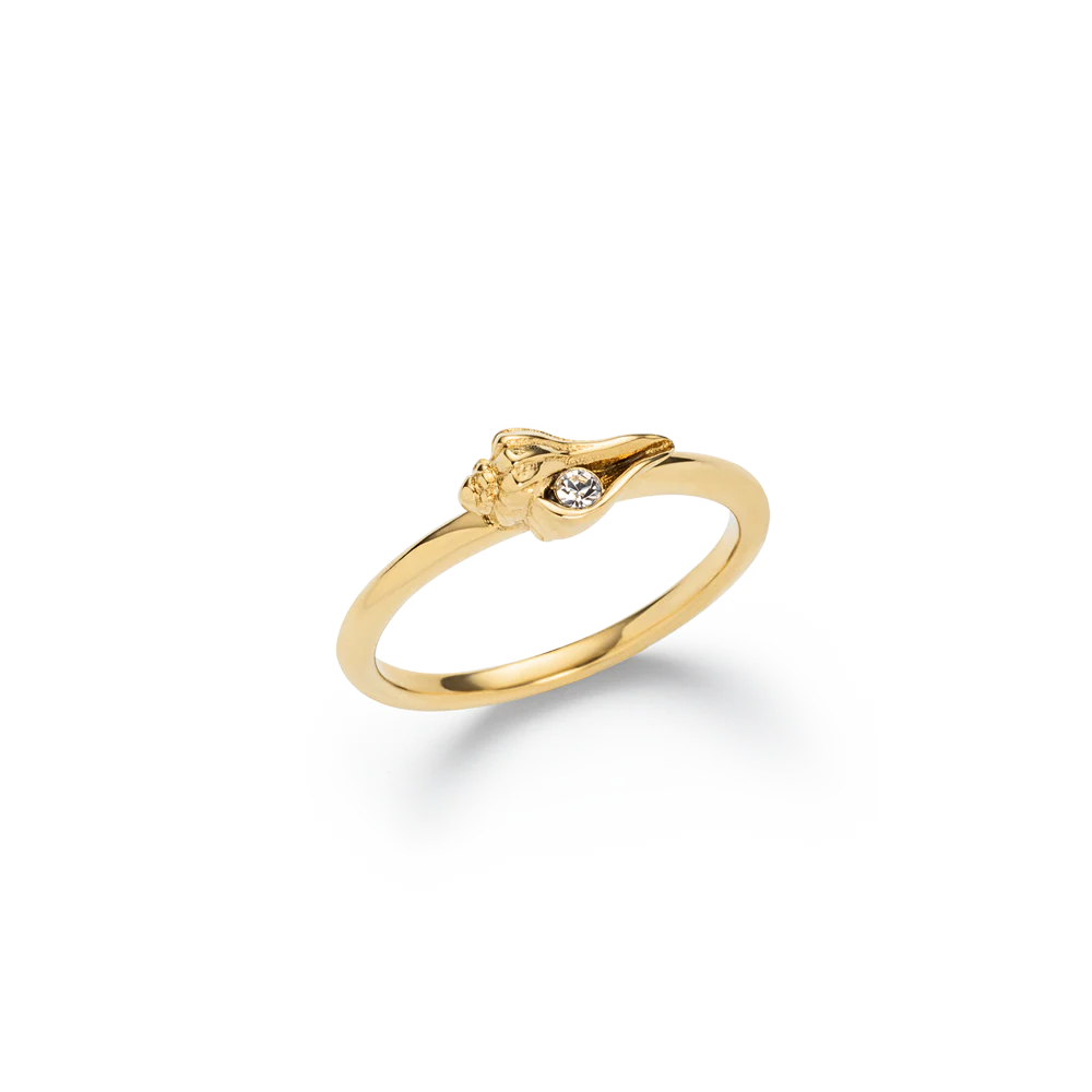 Sea Shell Ring Gold