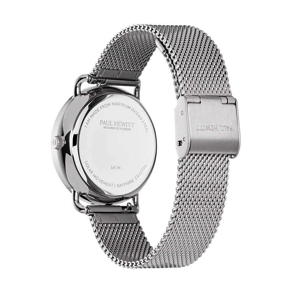 Sailor 33 mm watch silver blue