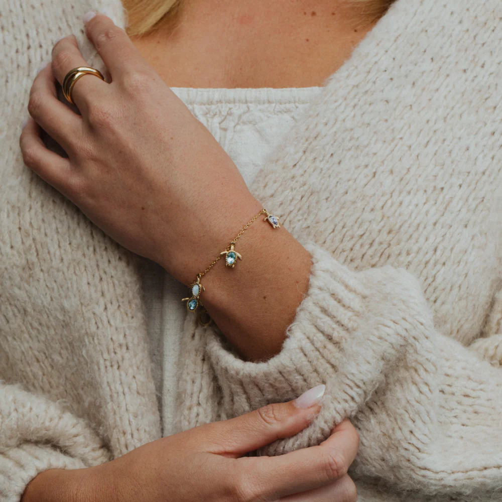 Turtle Rainbow Bracelet