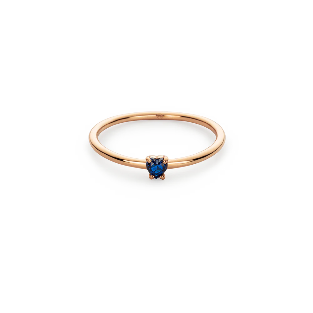 Heart of the Sea ring rose gold