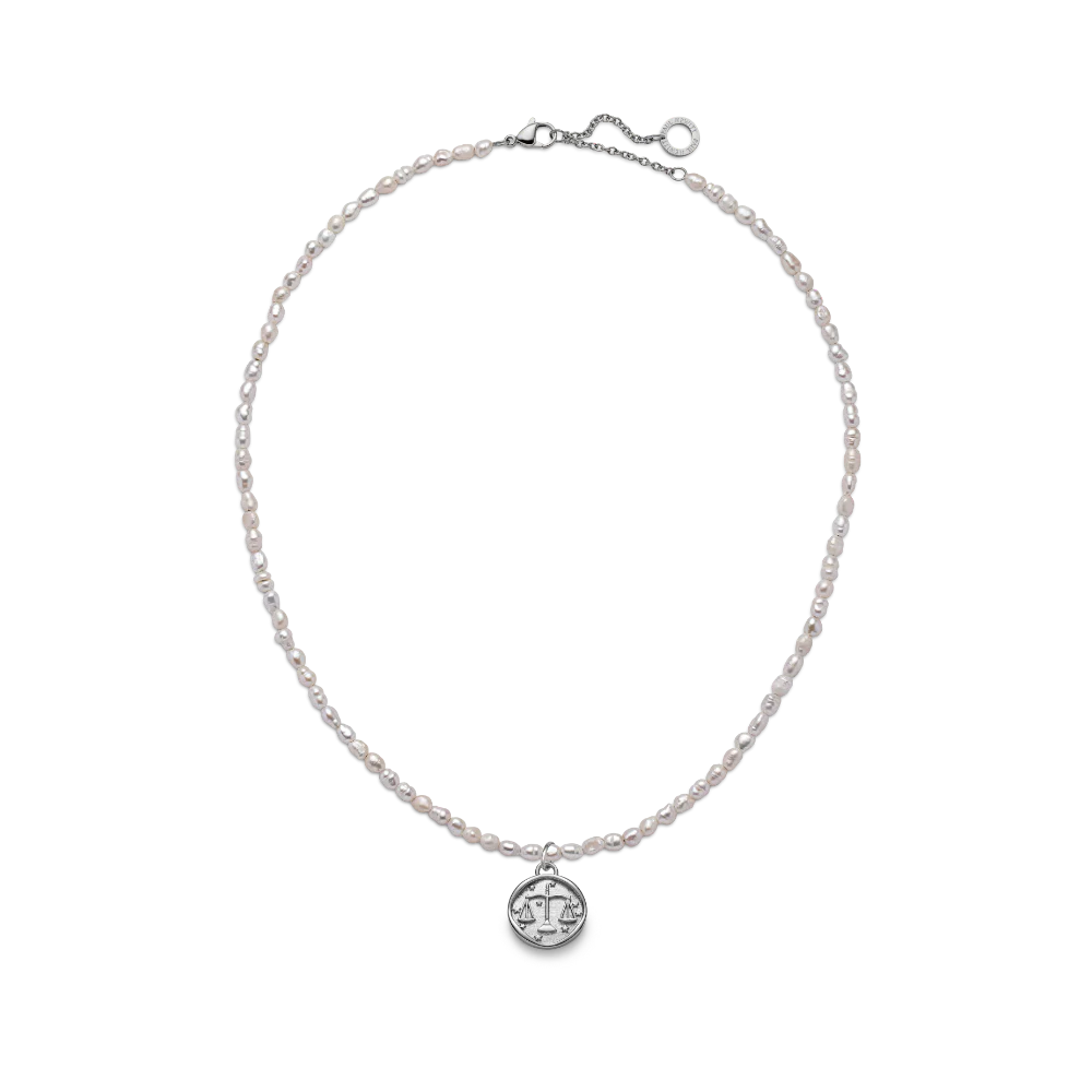 Libra Charm Silver