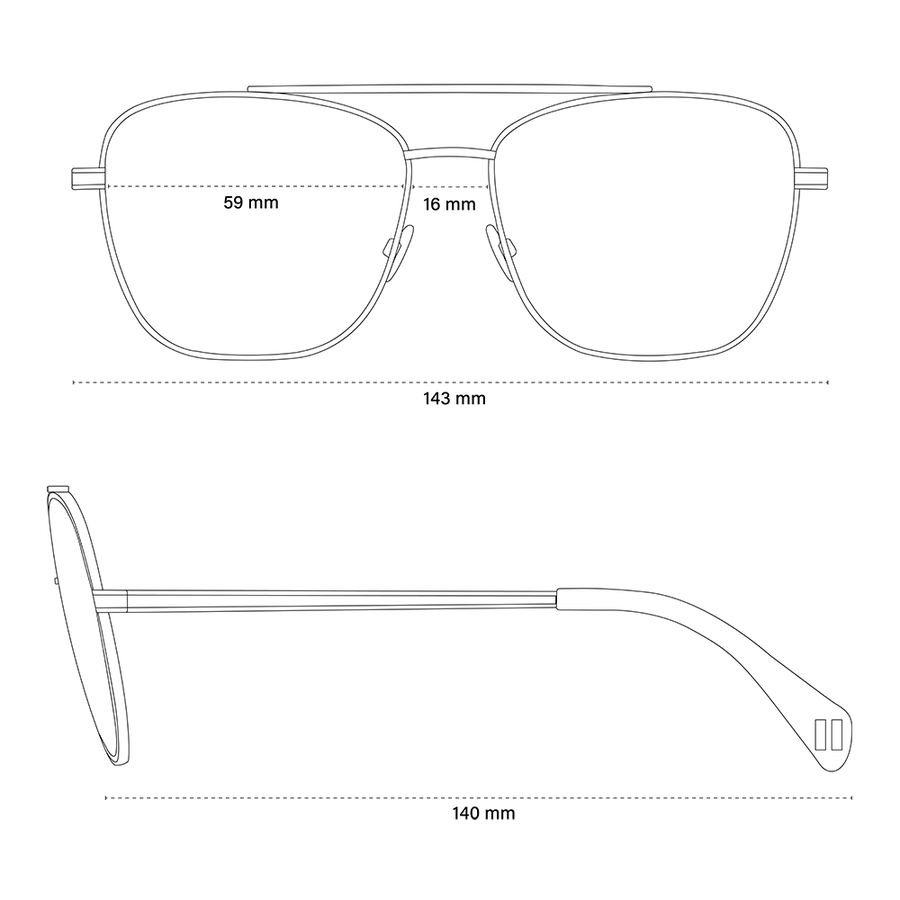 Arctic Gray Sunglasses