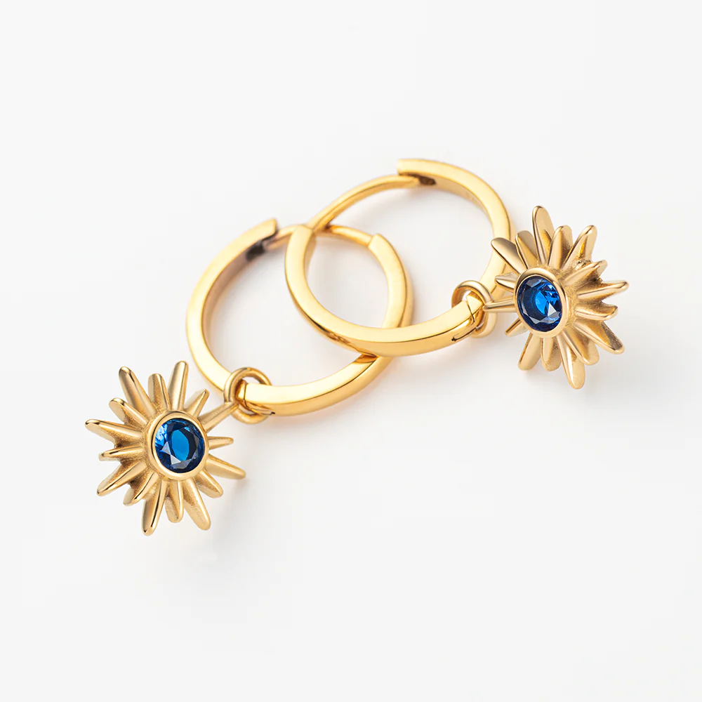 Aurora Hoops Earring Gold