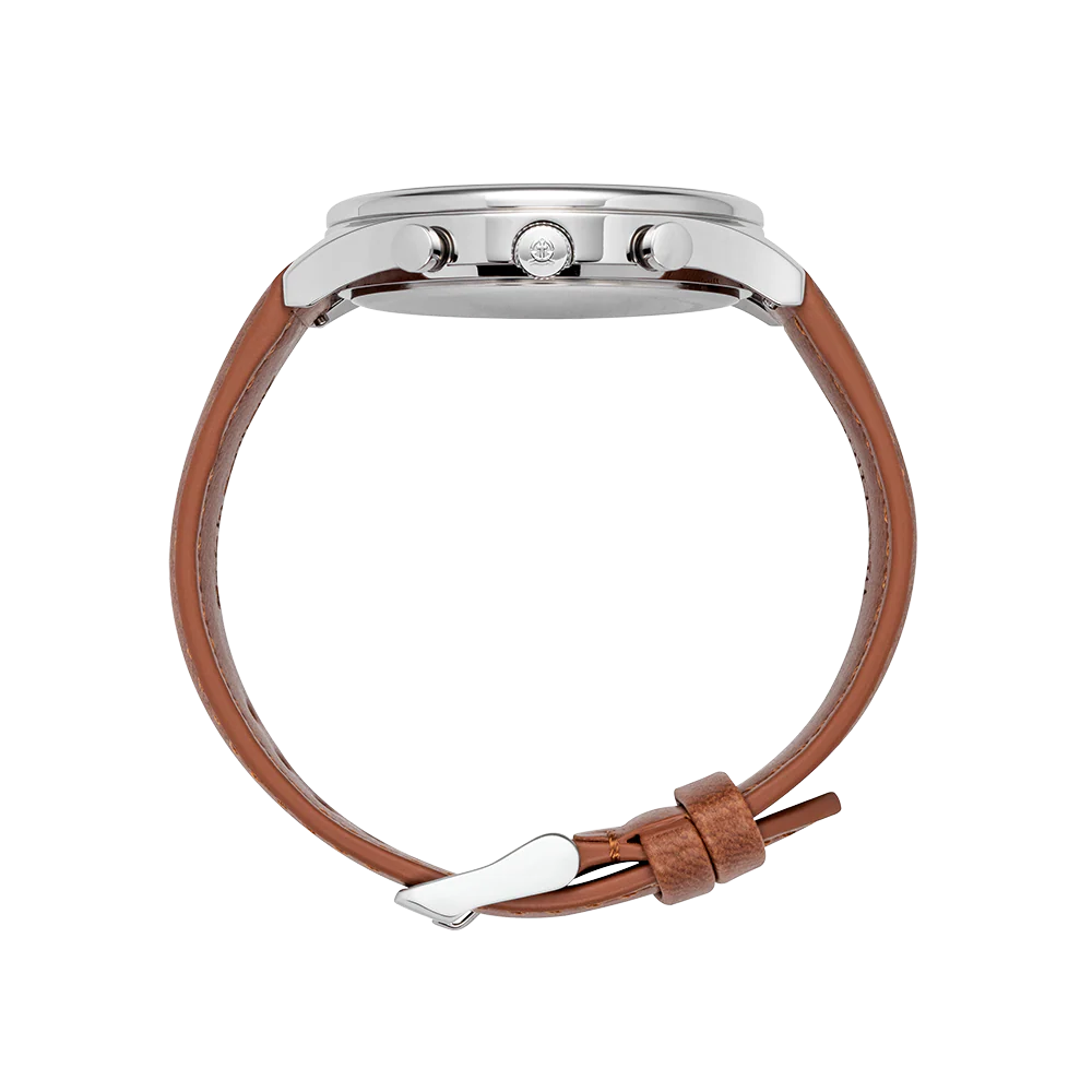 Chrono Quartz Leather brown