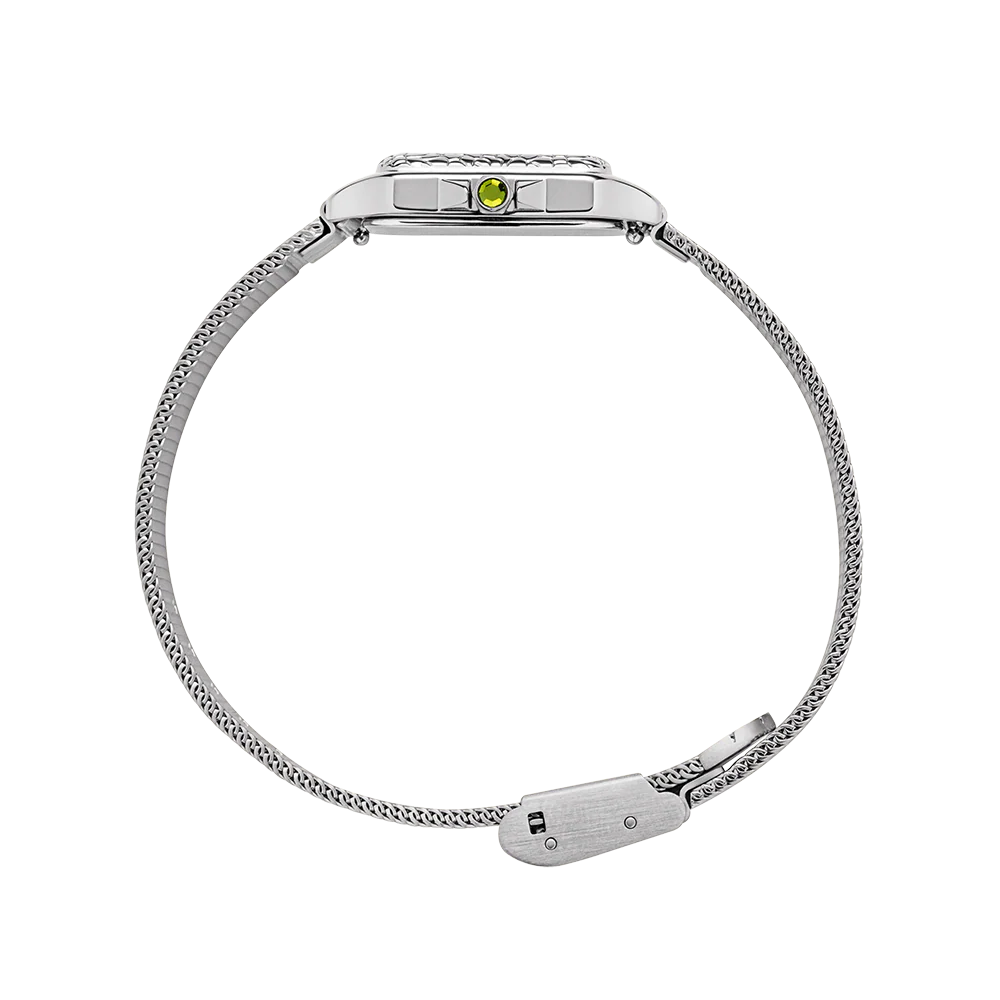 Petite Tortue white & silver