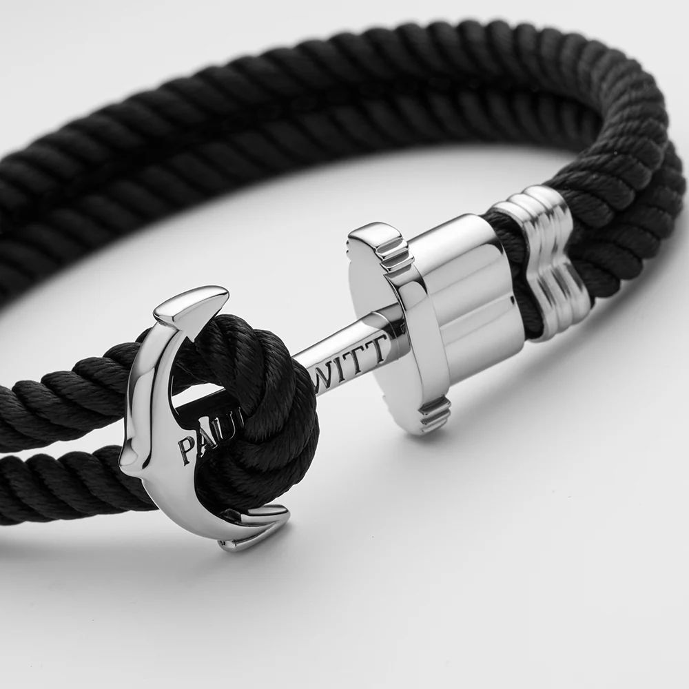 PHREP Bracelet Silver Black