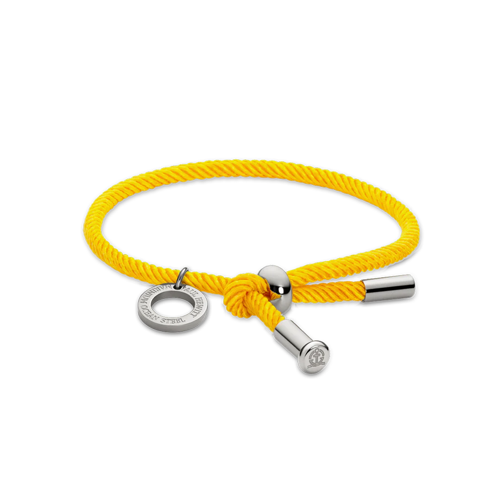Vitamin Sea Bracelet Silver Orange Yellow