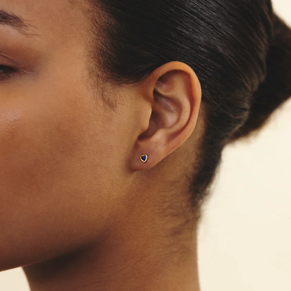 Heart of the Sea Mono Earring Gold