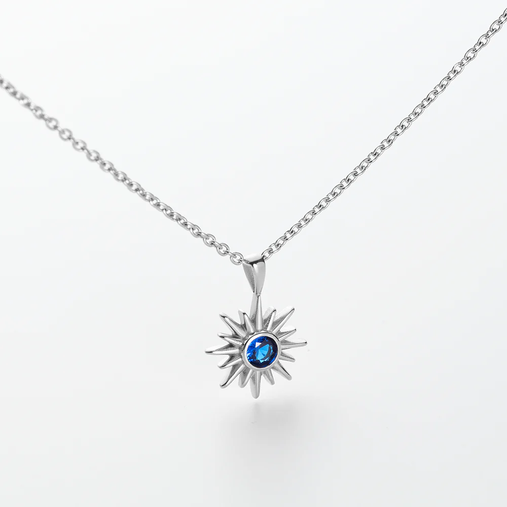 Aurora Necklace Silver