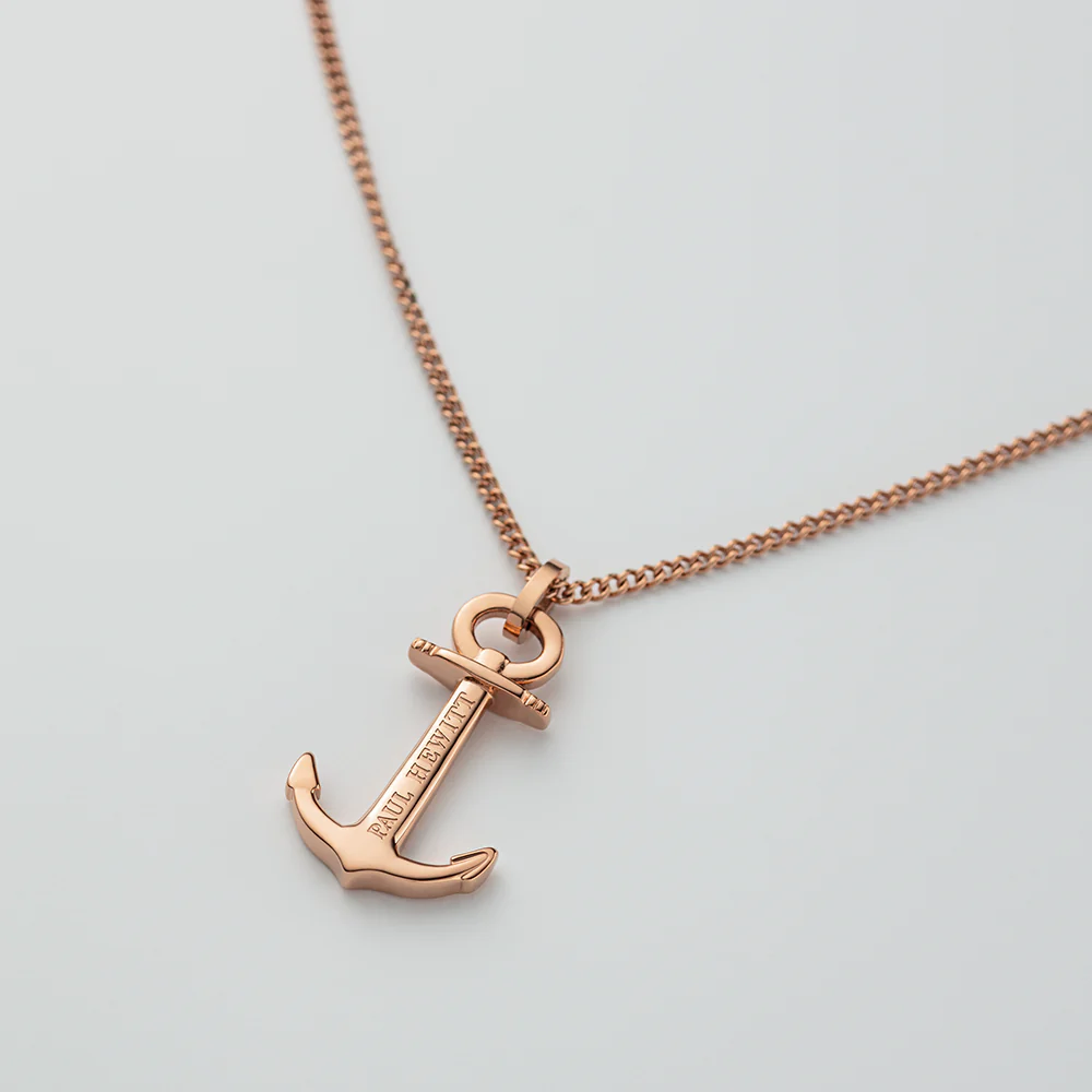 The Anchor Necklace rose gold