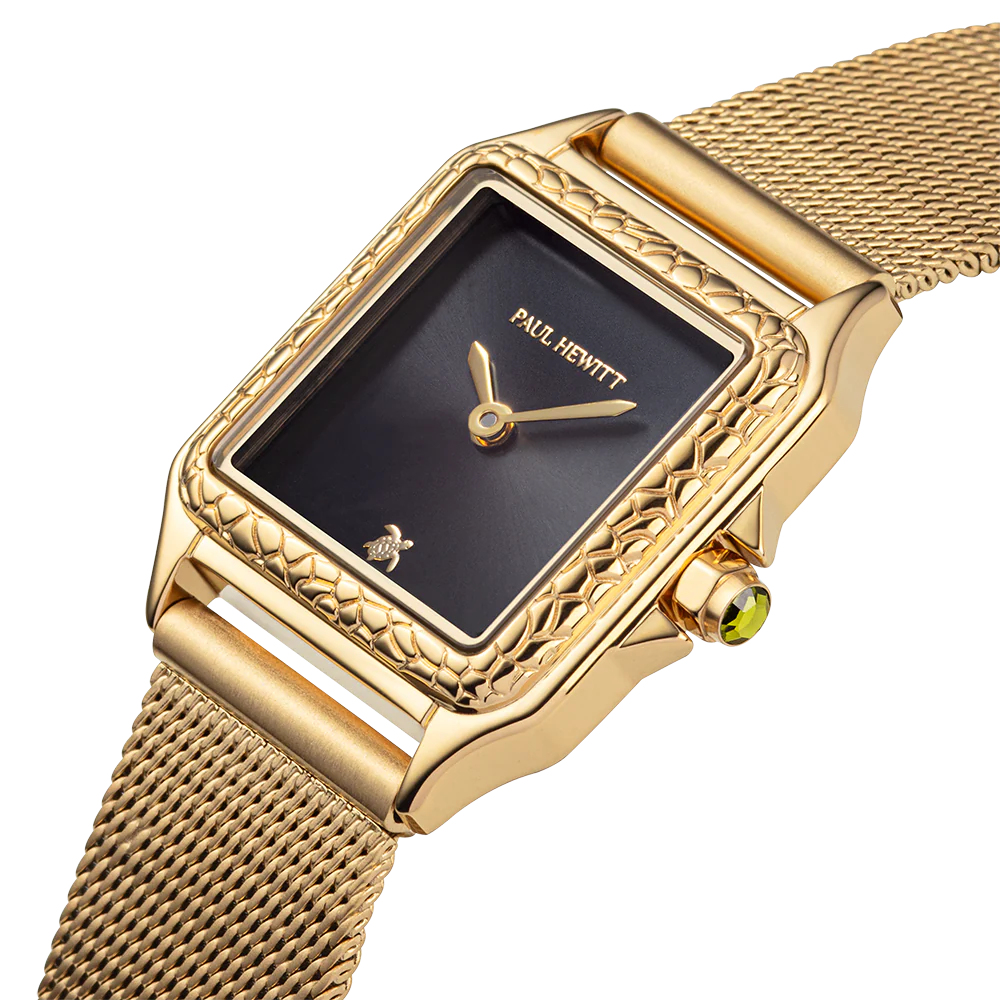 Petite Tortue black & gold