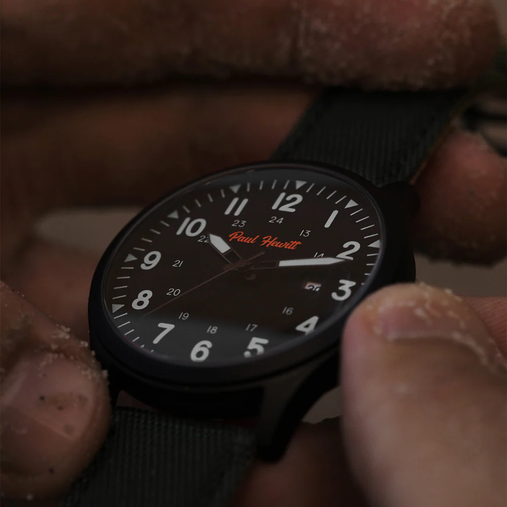 Captain's Field Watch Midnight black