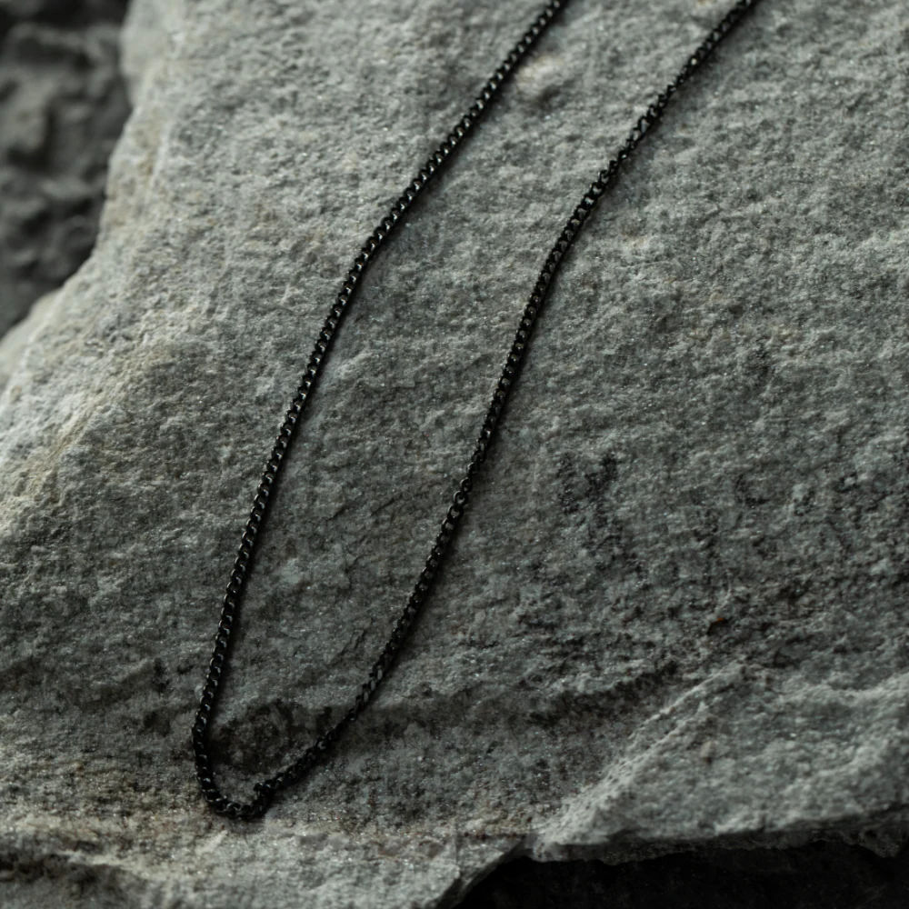 Men's Essential Necklace Black