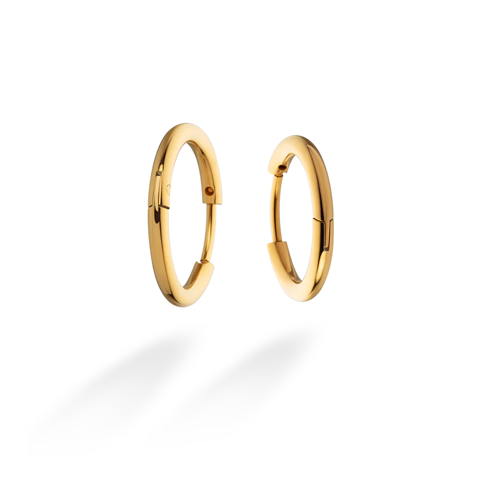 Treasures of the Sea Hoops Set Gold