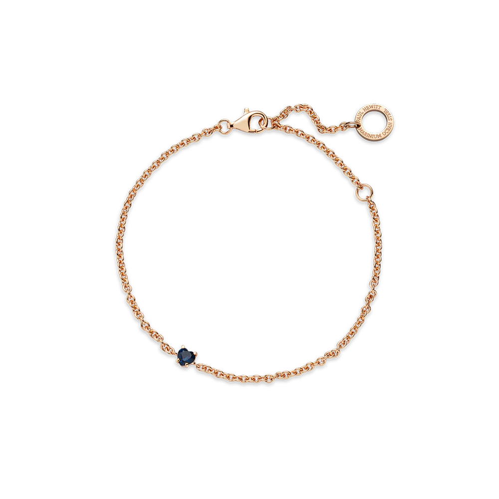 Heart of the Sea bracelet rose gold