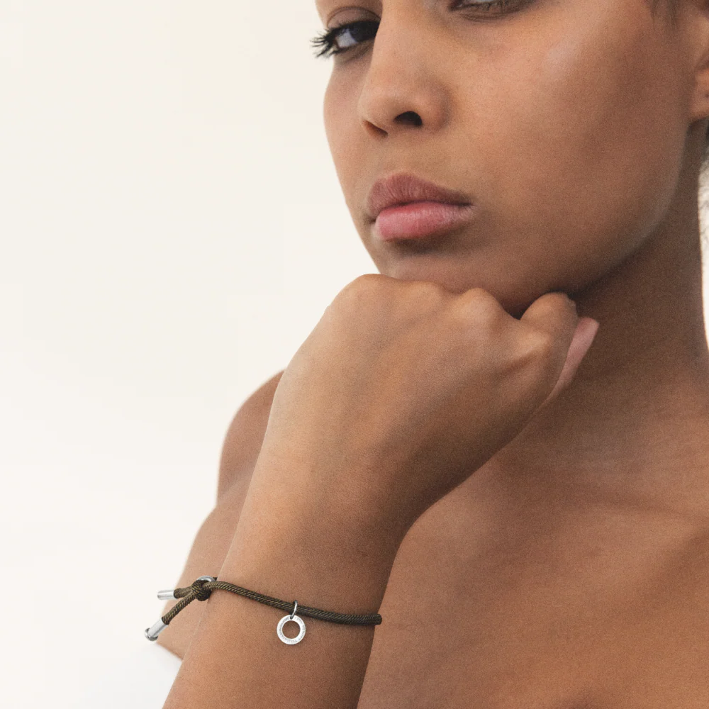 Vitamin Sea Bracelet Silver Olive