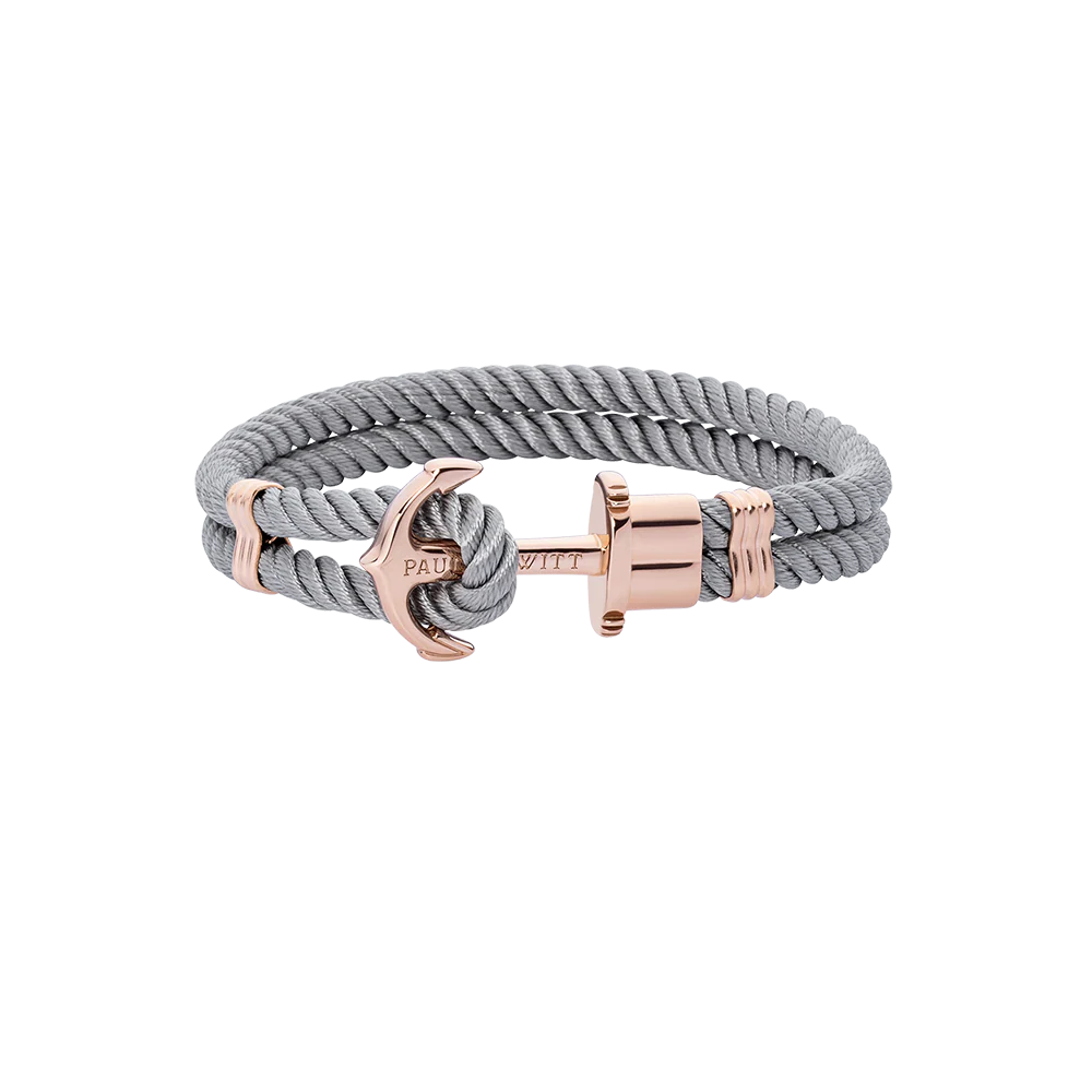 PHREP bracelet Rose gold Grey