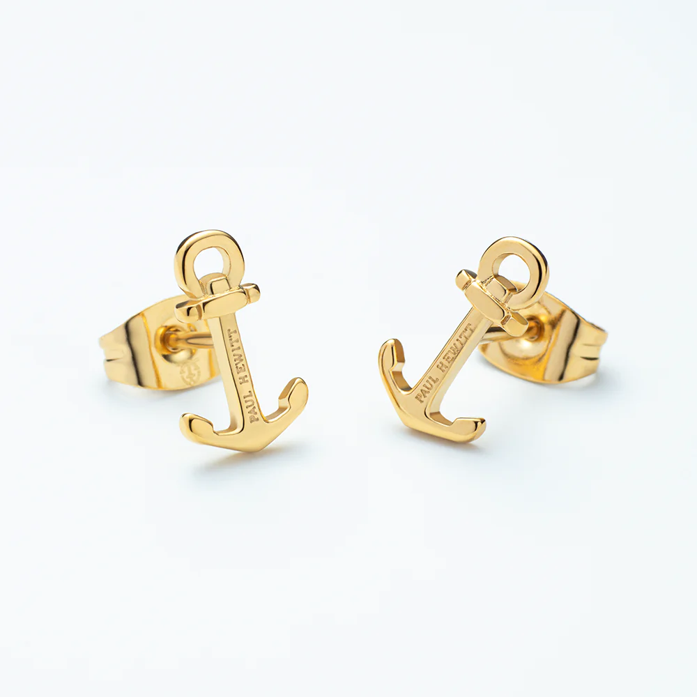 The Anchor Earring Gold
