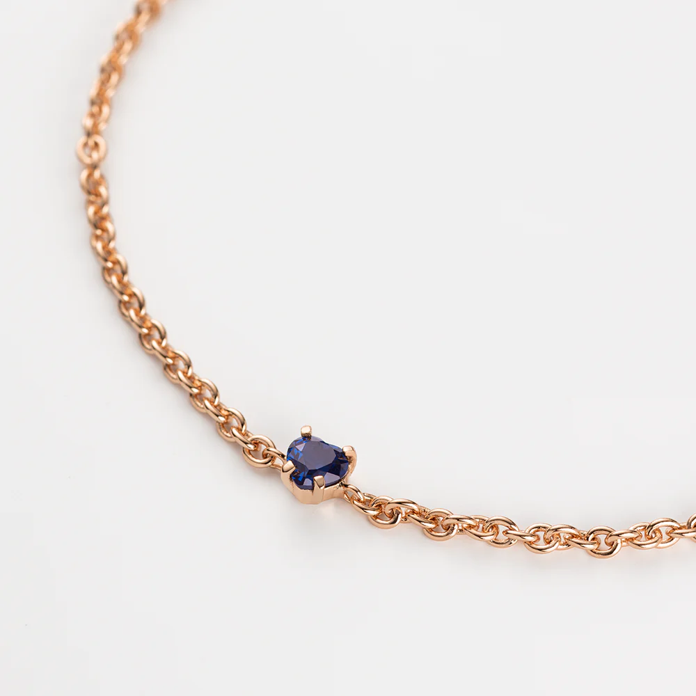 Heart of the Sea bracelet rose gold