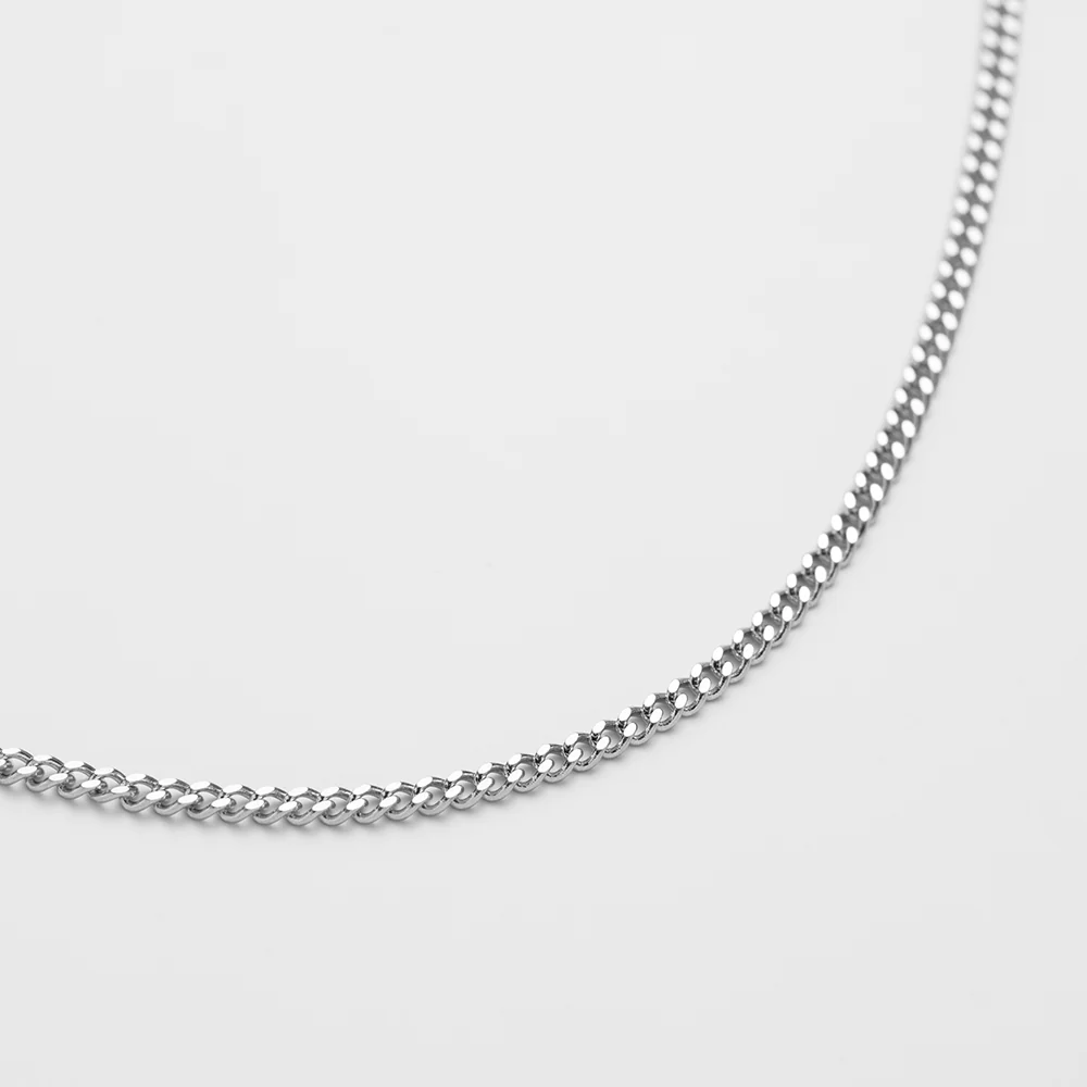 Men's Essential Necklace Silver