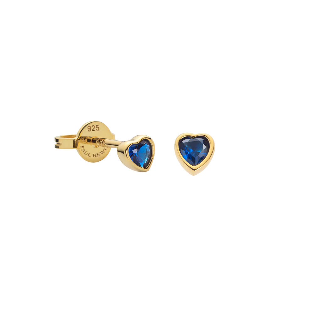 Heart of the Sea Mono Earring Gold