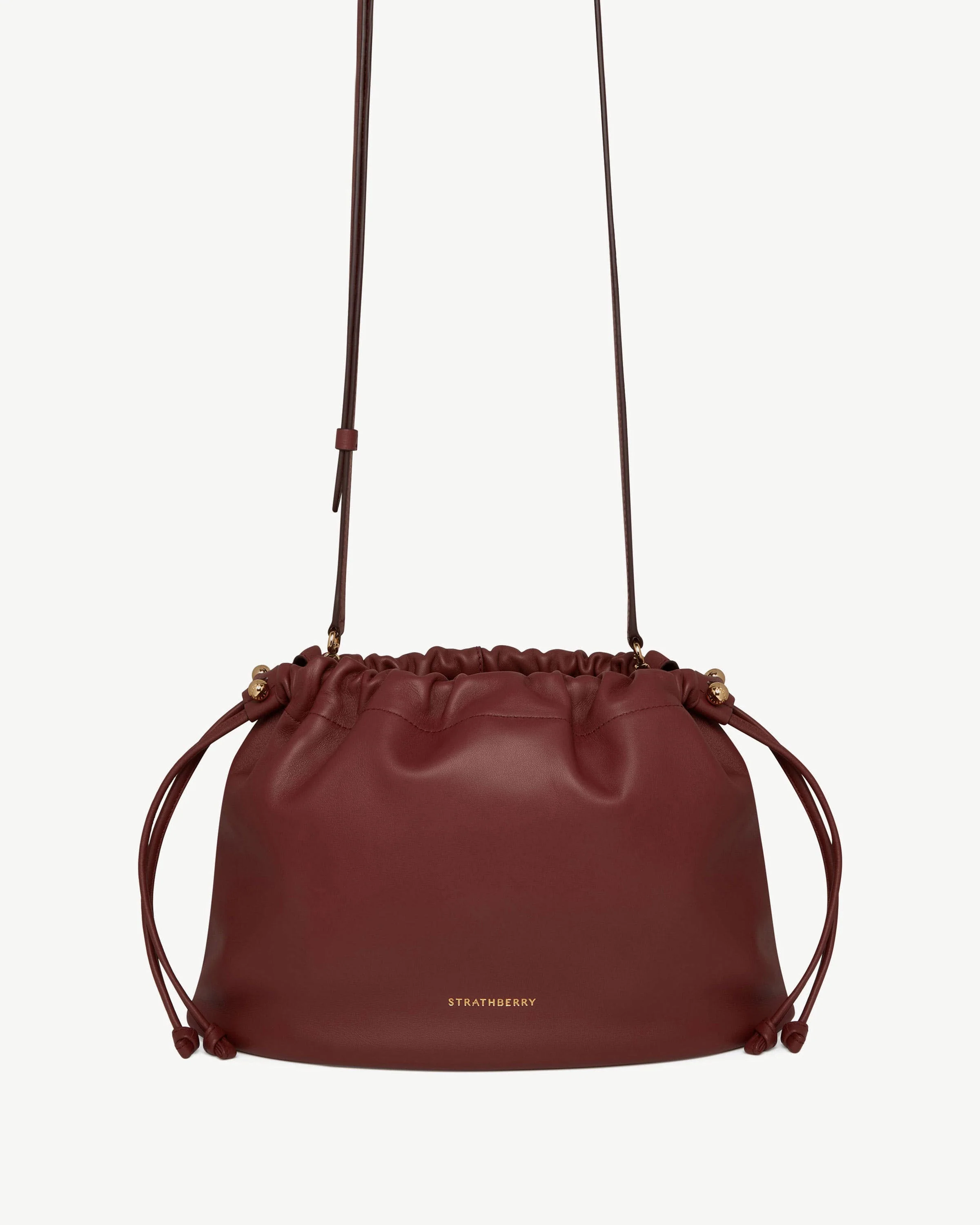 Charlotte Midi Drawstring - Oxblood