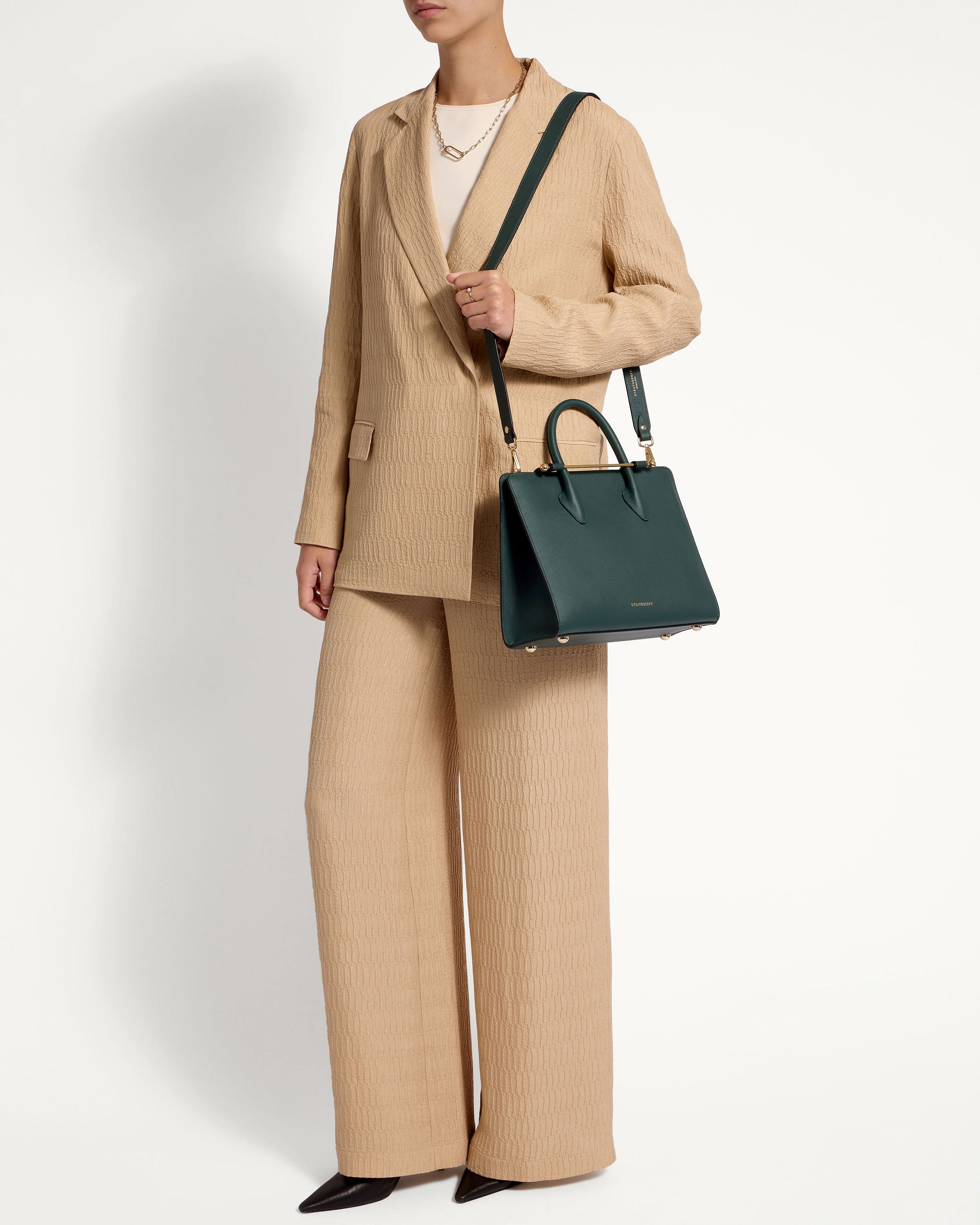 Midi Tote - Bottle Green