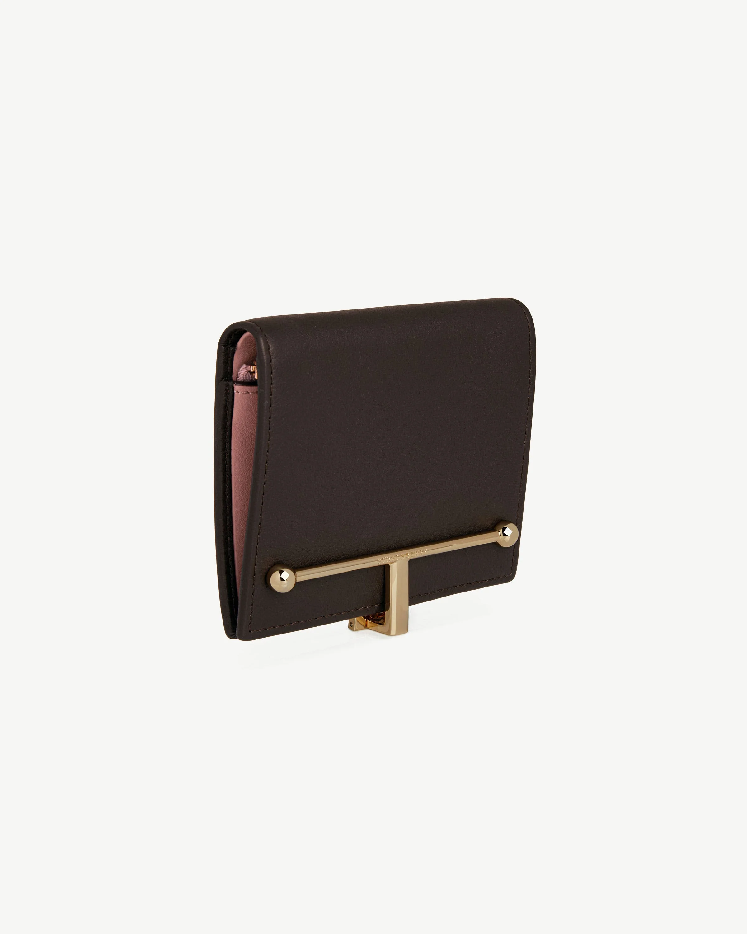 Melville Street Wallet - Espresso/Rose