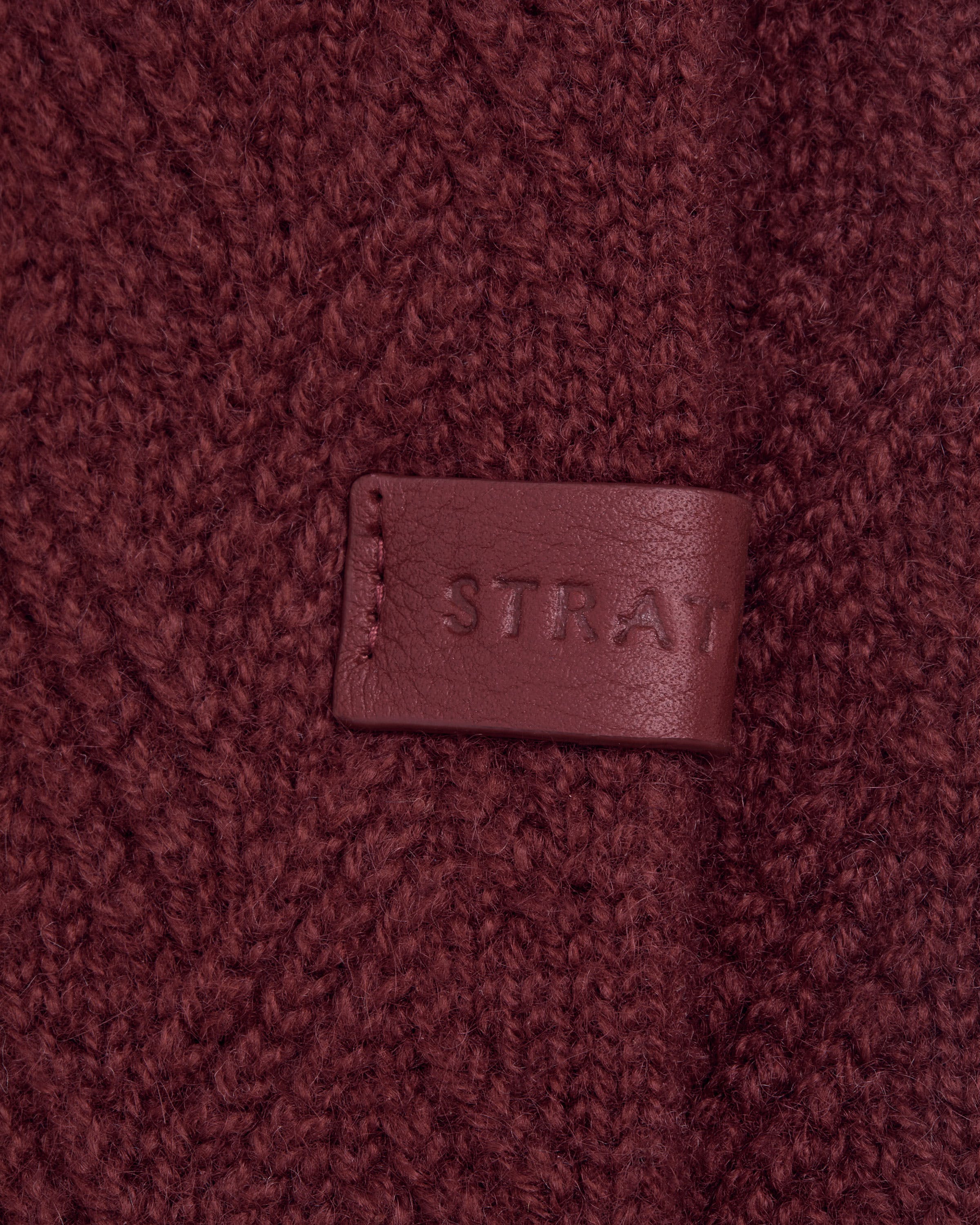 Sanday Cashmere Headband - Oxblood