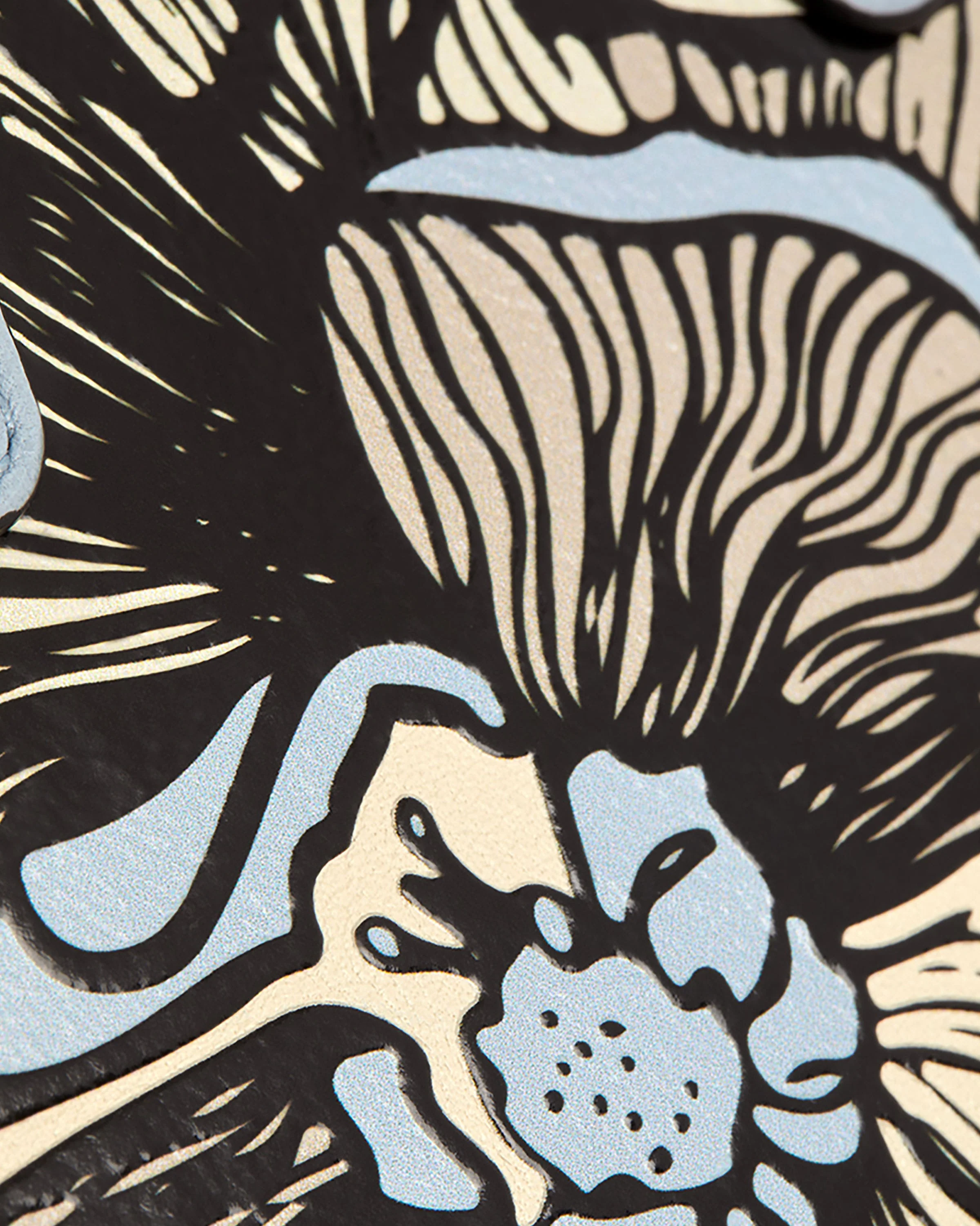 Nano Tote - Floral Vanilla/Dusky Blue