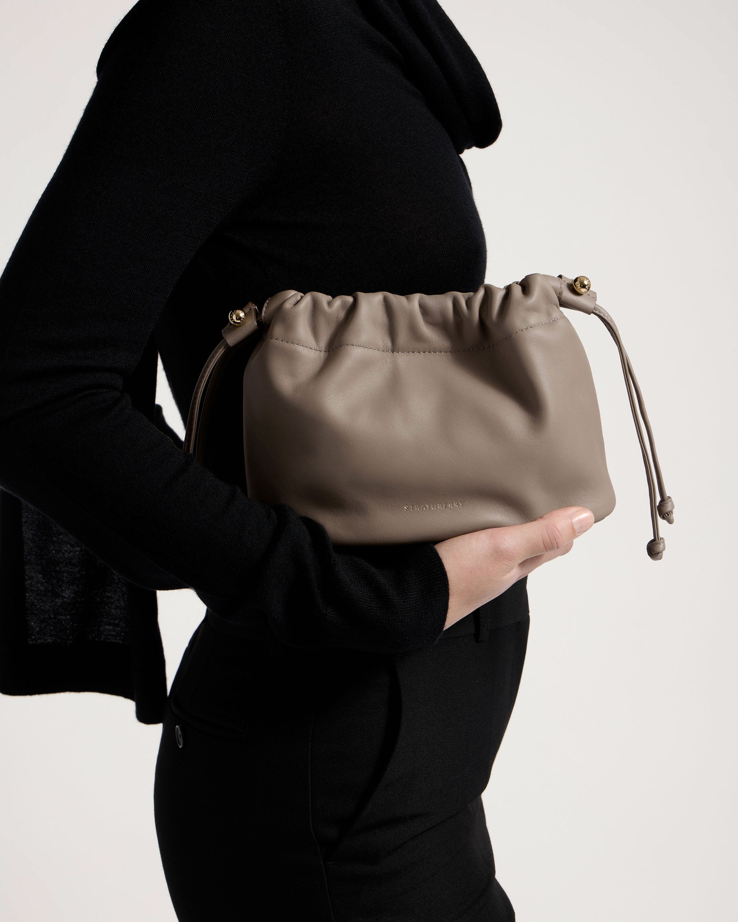 Charlotte Drawstring - Taupe