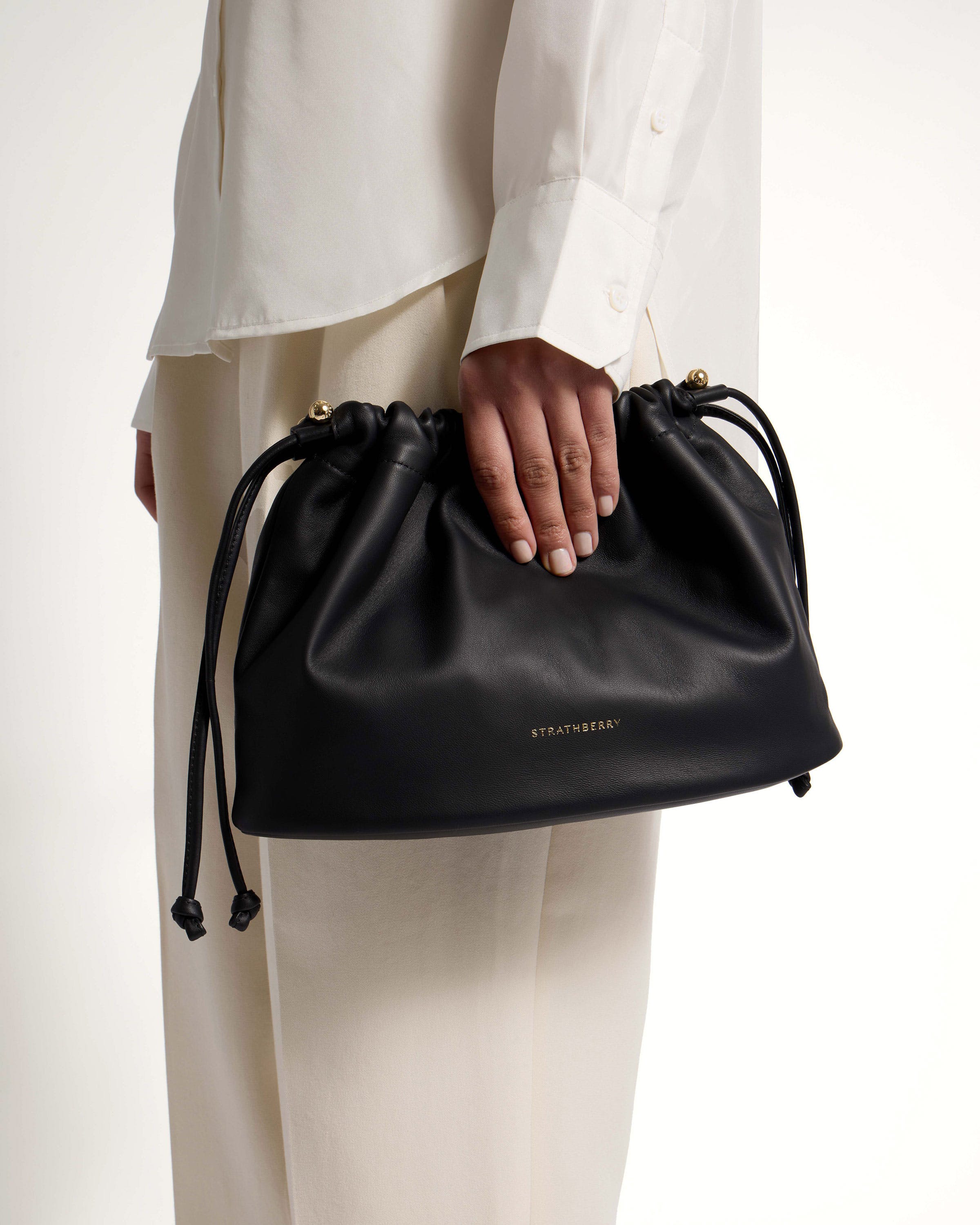 Charlotte Midi Drawstring - Black