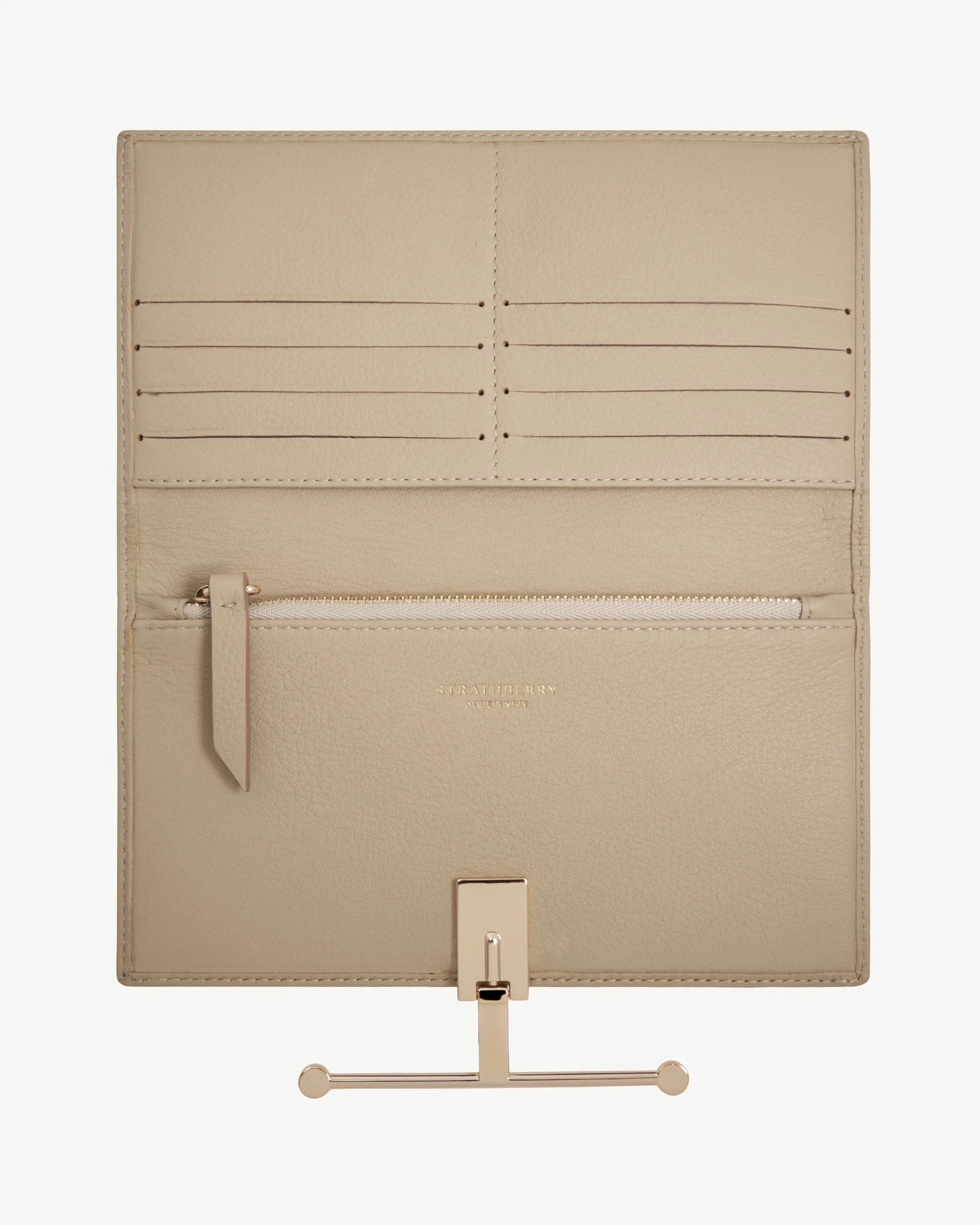 Large Melville Street Wallet - Sand